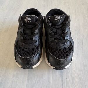 Nike Kids Black and White Air Sneakers